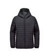 Stormtech Mens Nautilus Quilted Hooded Jacket (Black)