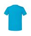 Fruit of the Loom Mens Iconic Premium Ringspun Cotton T-Shirt (Azure Blue) - UTBC5183