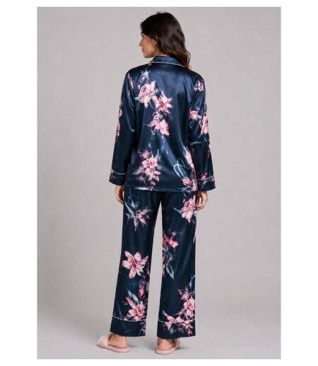 Pyjama fluide en satin