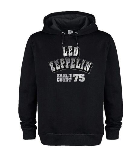 Unisex Adult Earl´s Court 75 Led Zeppelin Hoodie Black Amplified