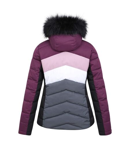 Blouson De Ski Cascade Femme Violet Foncé Mountain Warehouse