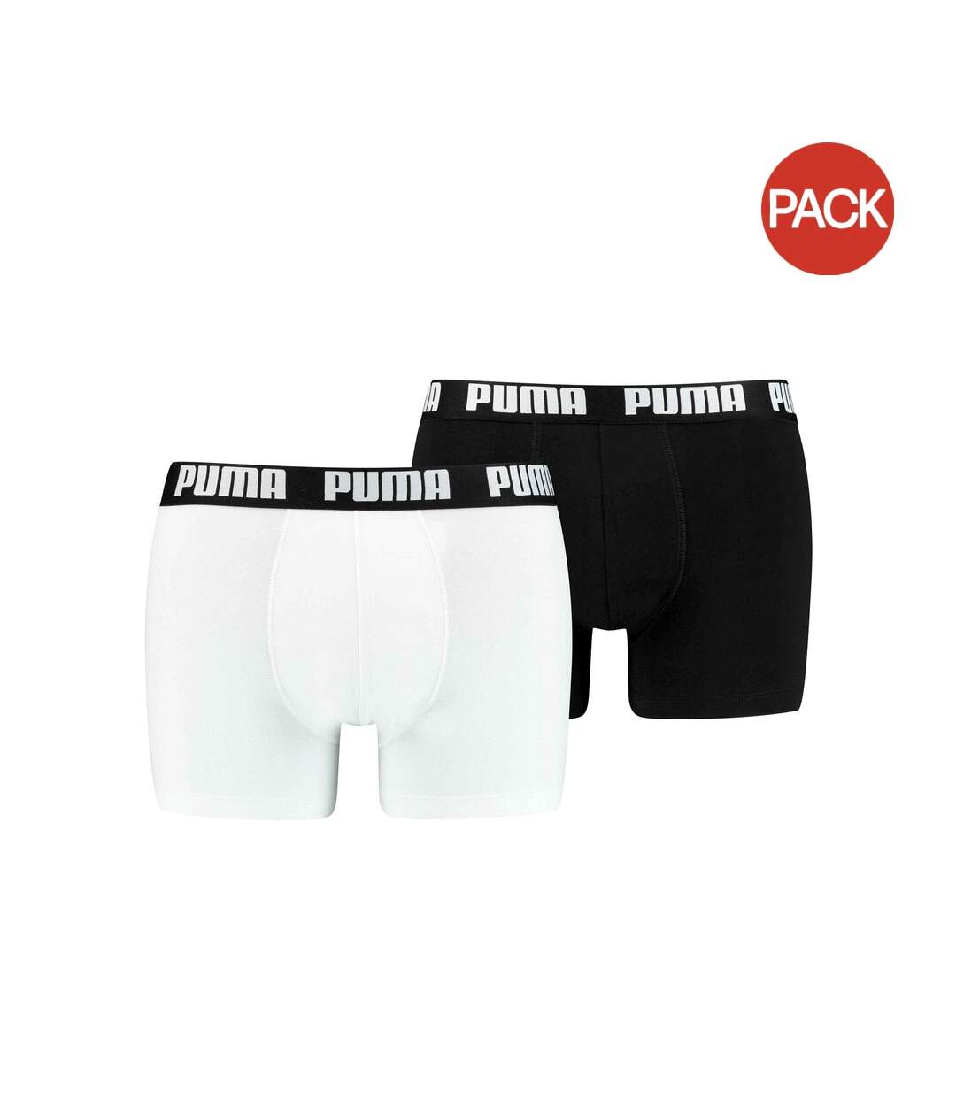 Pack of 2  Mens basic boxer shorts  black/white Puma