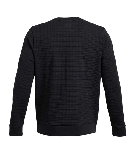Sweat Motif/style Carré Homme Noir Under Armour