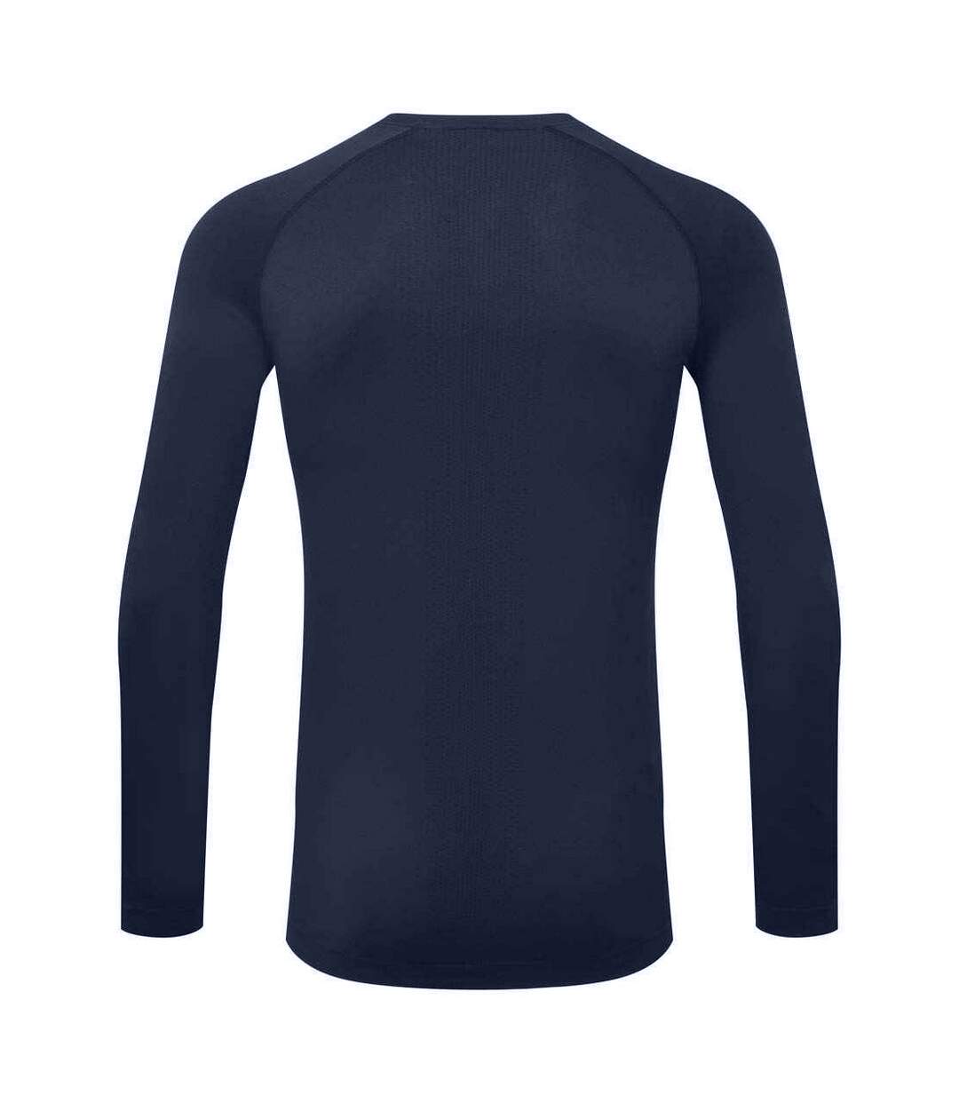 Mens unstoppable fresh underscrub base layer top heather navy Onna-2