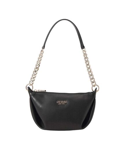 Sac à bandoulière noir femme guess eco evaine top zip s