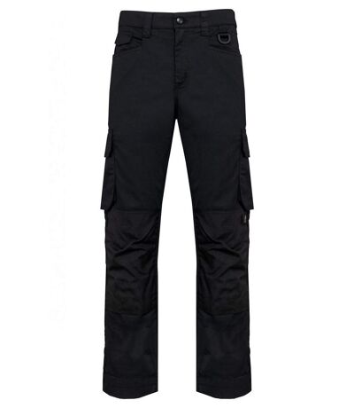 Pantalon de travail bicolore - Homme - WK742 - noir