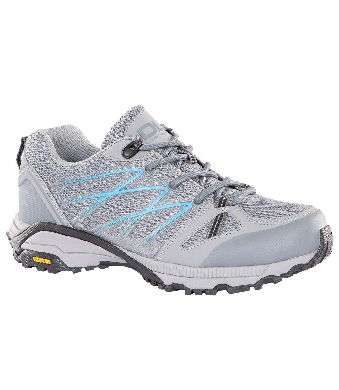 Womens/ladies Zindzi Dlx Walking Shoes Grey Trespass-1