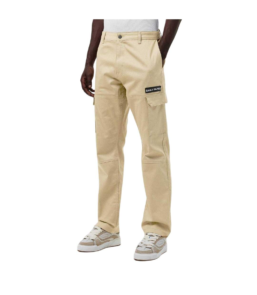 Pantalon À Poches Homme Beige Daily Paper-3