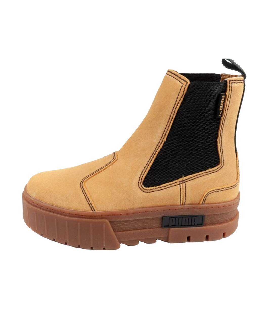 Bottines Chelsea Mayze Femme Marron Noir Puma-3