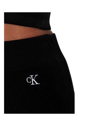 Short Motif/style Logo Brodé Femme Noir Calvin Klein