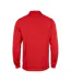 Mens Classic Lincoln Long-sleeved Polo Shirt Red Clique-3