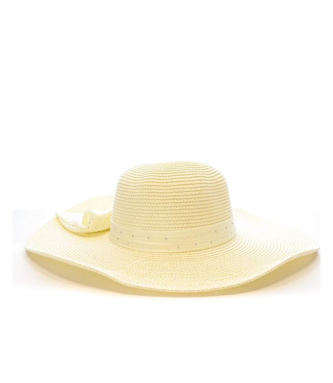 Chapeaux blanc femme via lorenzo capeline ivoire-2