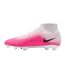 Mens Superfly 11 Club High-top Firm Ground Football Boots White Pink Nike-3