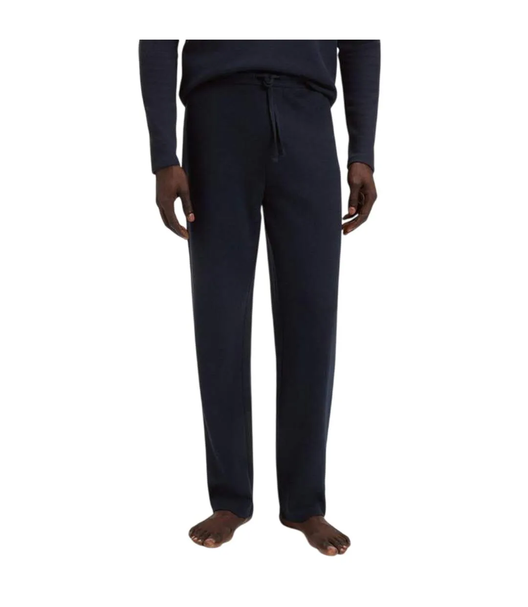 Pantalon De Jogging Motif/style Logo Homme Bleu Foncé Boss-3