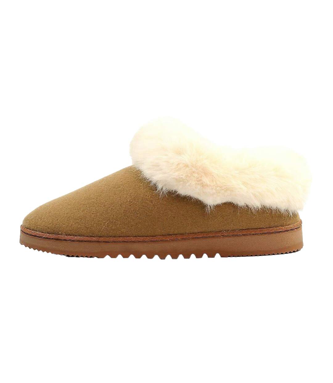 Chaussons Cranbrook Femme Brun Clair Lunar-3