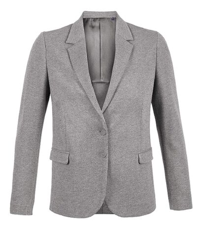 Veste blazer - Femme - 03170 - gris chiné