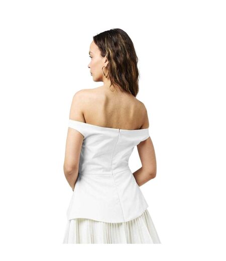 Robe Courte Exclusive No.1 Femme Blanc Odd Muse