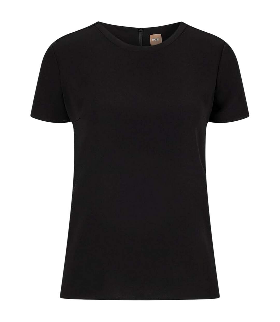 T-shirt Femme Noir Boss-2