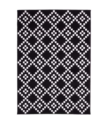 Tapis salon et chambre tissé motif géométrique AF1 LERUM