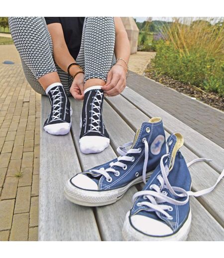 2 Pack Unisex Adult Cotton Socks That Look Like Shoes