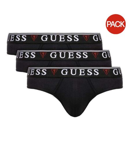 Slips Motif/style Logo Homme Noir Guess