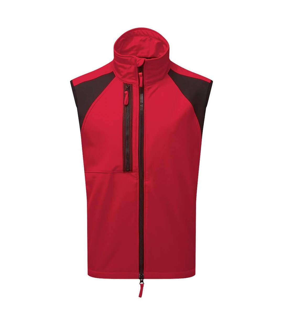 Mens Wx2 Eco 2 Layer Softshell Body Warmer Deep Red Portwest-1