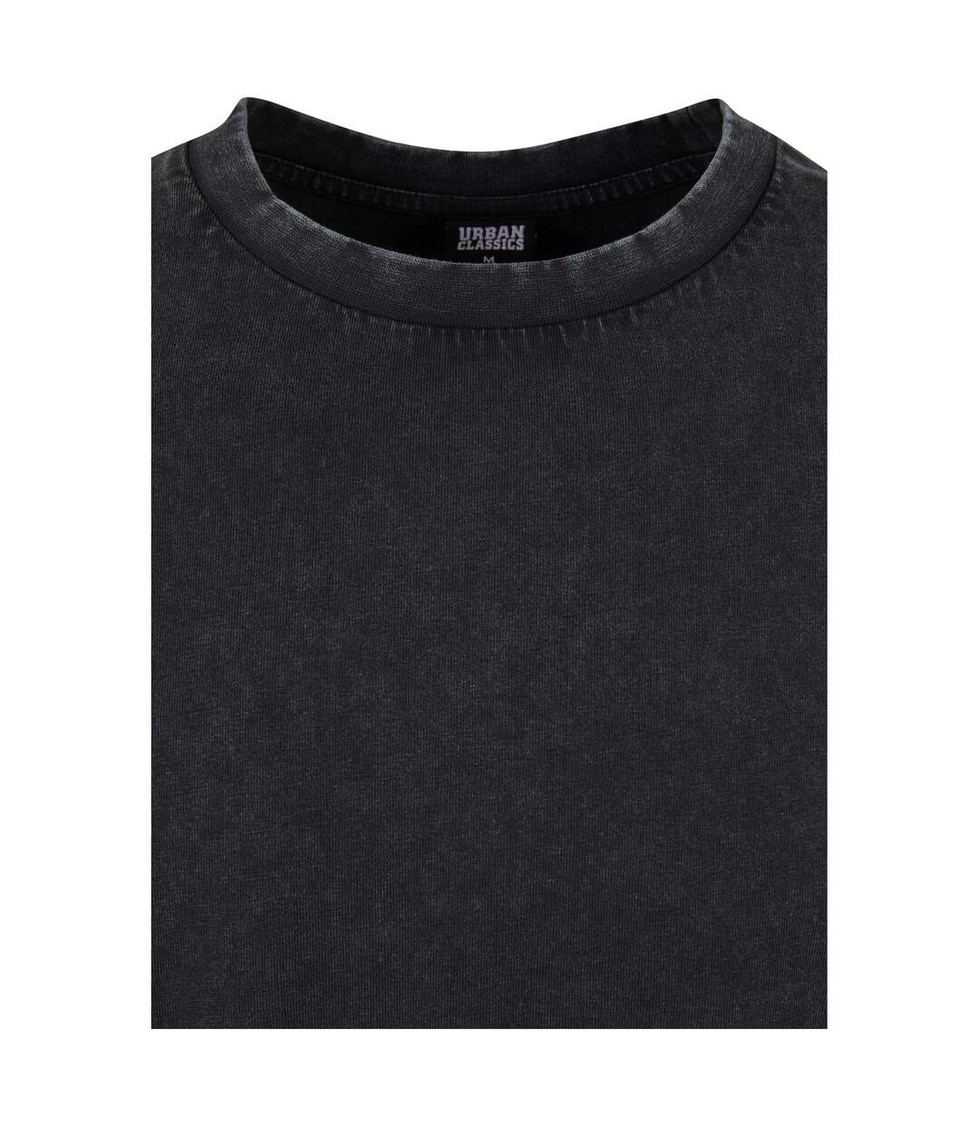 Haut Manches Longues Motif/style Délavé À L'acide Homme Noir Urban Classics-4