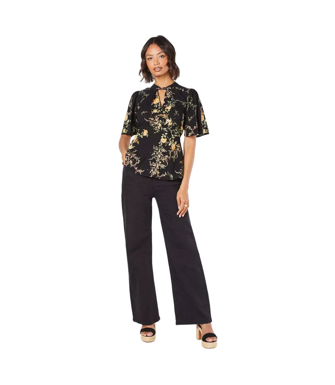 Blouse femme noir Dorothy Perkins-3