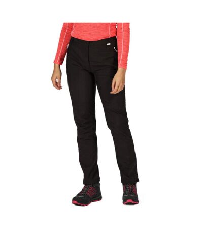 Womens/ladies Highton Waterproof Over Trousers Black Regatta