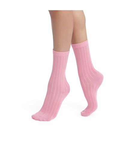 Mi-chaussettes effet satiné Mode