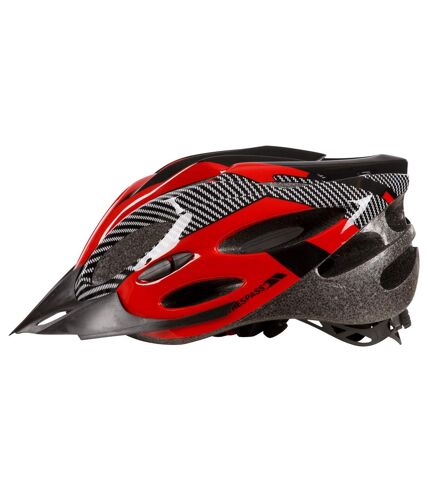 Adults unisex crankster cycling helmet s/m red x Trespass