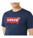 Mens Batwing Logo T-shirt Navy Red Levis-3