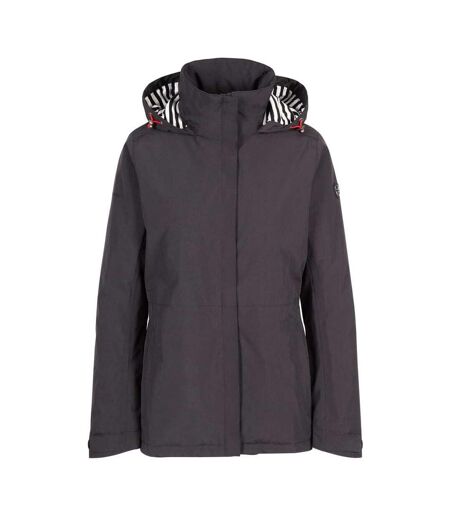 Trespass Womens/Ladies Frosty Padded Waterproof Jacket (Black)
