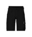 Short À Poches Workwear Adulte Noir James And Nicholson-1