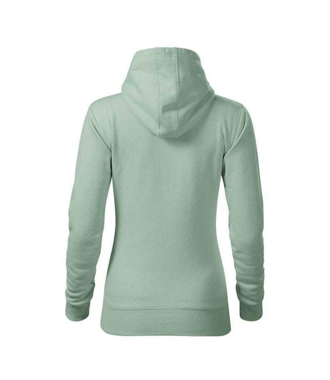 Sweat À Capuche Cape Femme Vert Malfini-2