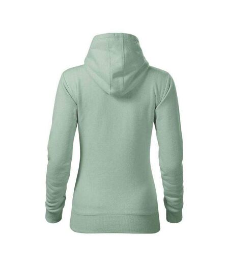 Sweat À Capuche Cape Femme Vert Malfini