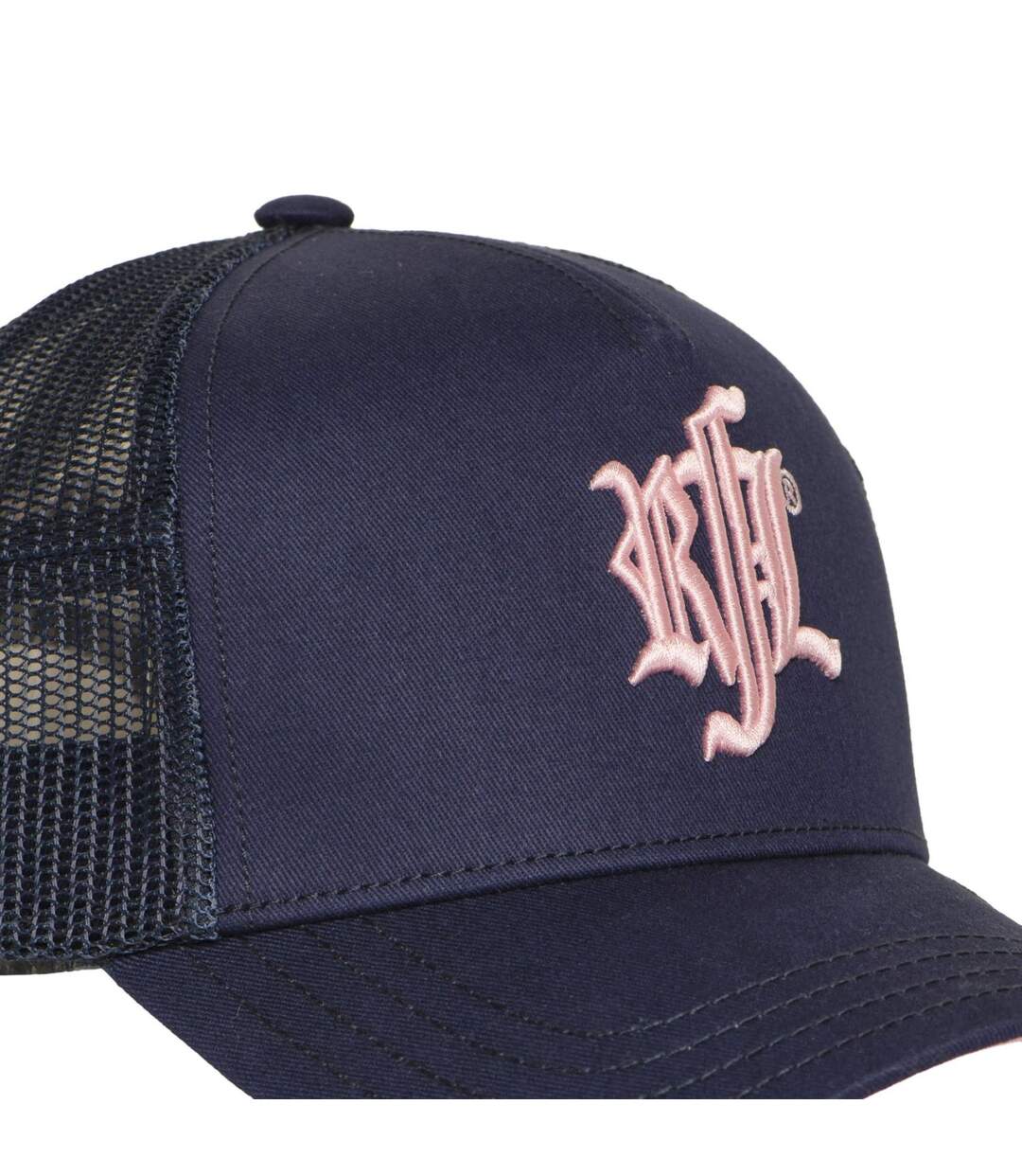 Casquette trucker uni avec filet logo brodé Tainted love Rock'n Free Life-3