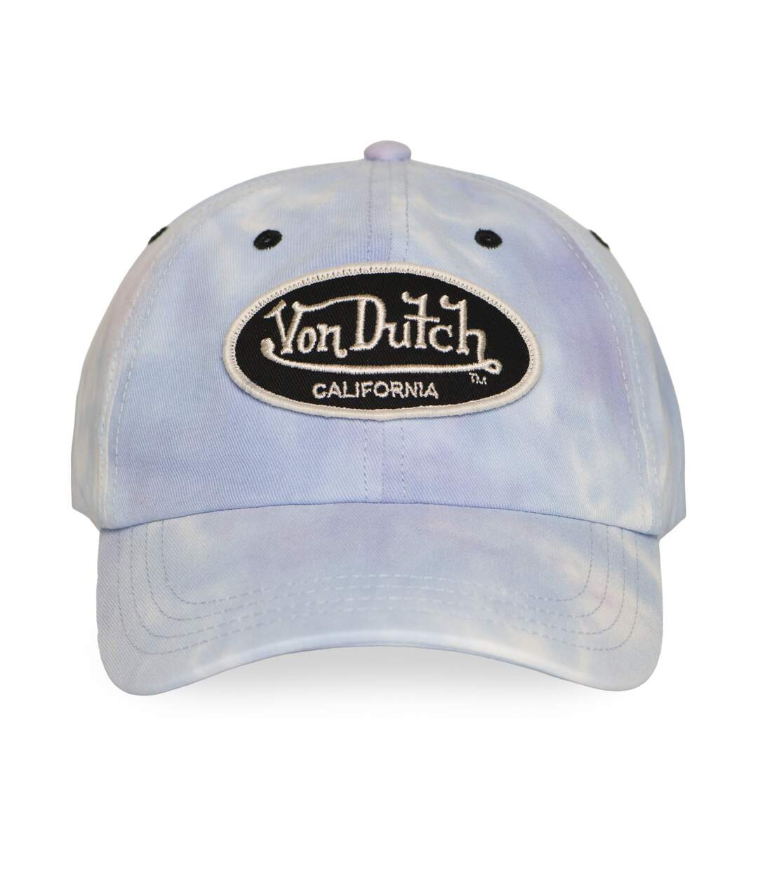 Casquette Dad Cap avec écusson brodé Tie and Dye Vondutch-2
