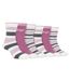 Ladies 6 Pack Walking Boot Socks | Performance Outdoor Socks for Hiking-1