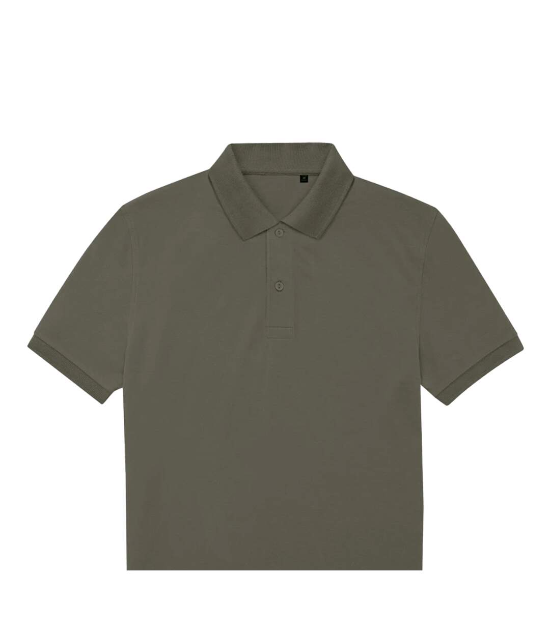 Mens My Eco Polo Shirt Camo Green B&C-2