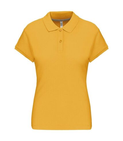 Polo manches courtes - Femme - K242 - jaune
