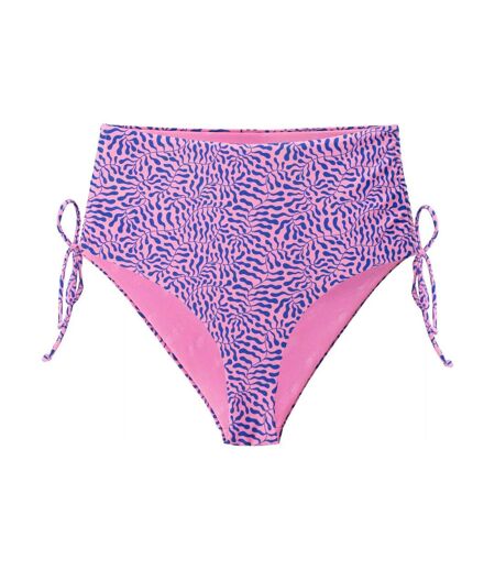 Bas De Maillot De Bain Style Corail Samae Femme Rose Bleu Aquawave
