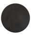 Lot de 6 Assiettes Plates Caviar 27cm Noir-1