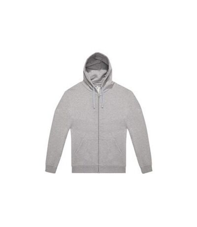 Sweat à capuche adulte gris chiné B&C