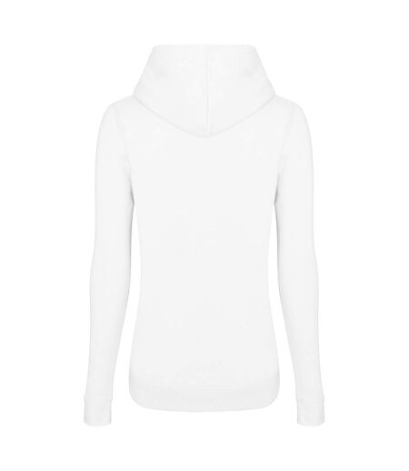 AWDis Just Hoods Womens/Ladies Girlie College Pullover Hoodie (Arctic White) - UTRW3481