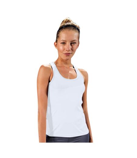 Débardeur de fitness femmes blanc Tri Dri