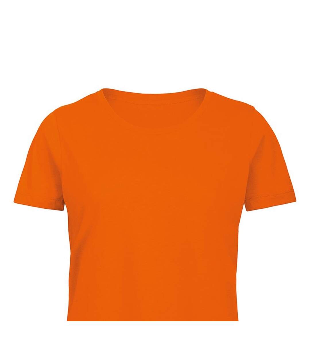 T-shirt femme orange B&C-2