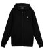Mens Fly Fleece Full Zip Hoodie Jet Black Lyle & Scott-2
