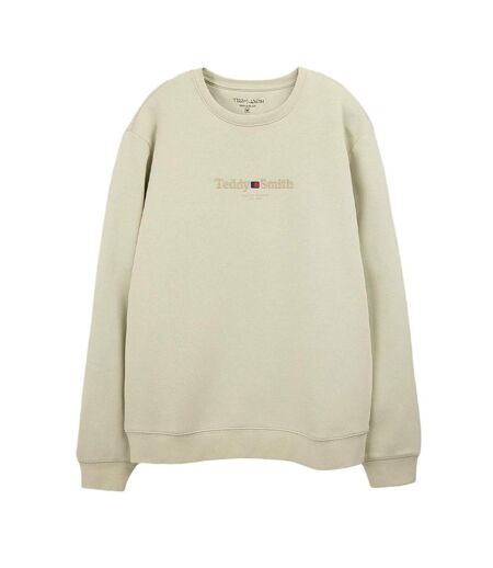 Sweat beige homme teddy smith sim