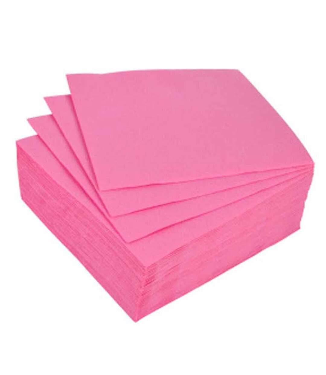 Lot de 40 Serviettes en Papier Vitamine 38x38cm Rose-1